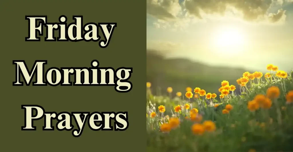 Friday Morning Prayers