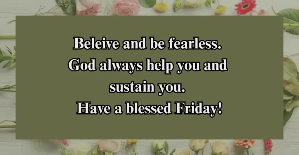 Powerful Friday Morning Blessings