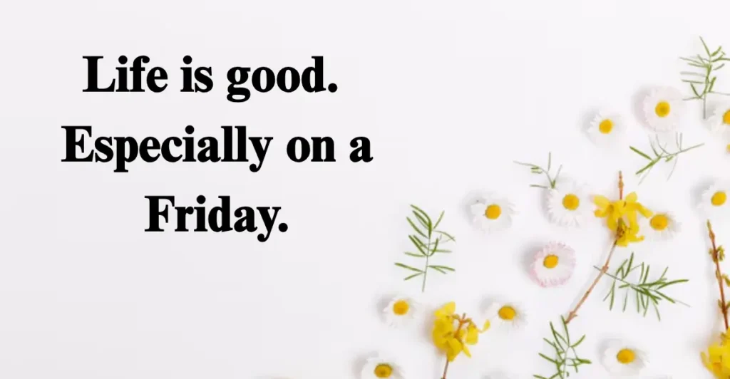 Short Friday Blessings