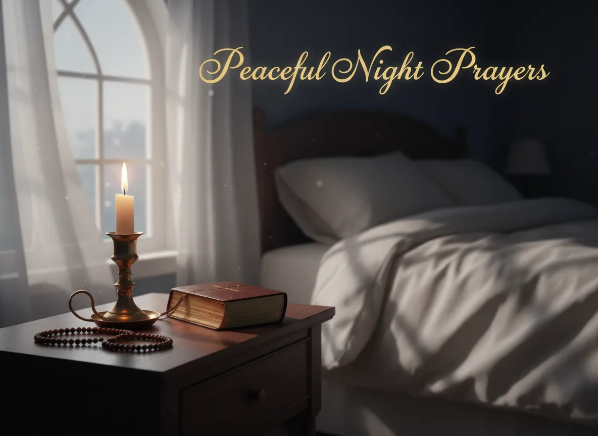 Catholic Night Prayers: Peaceful Bedtime Blessings Before Sleep