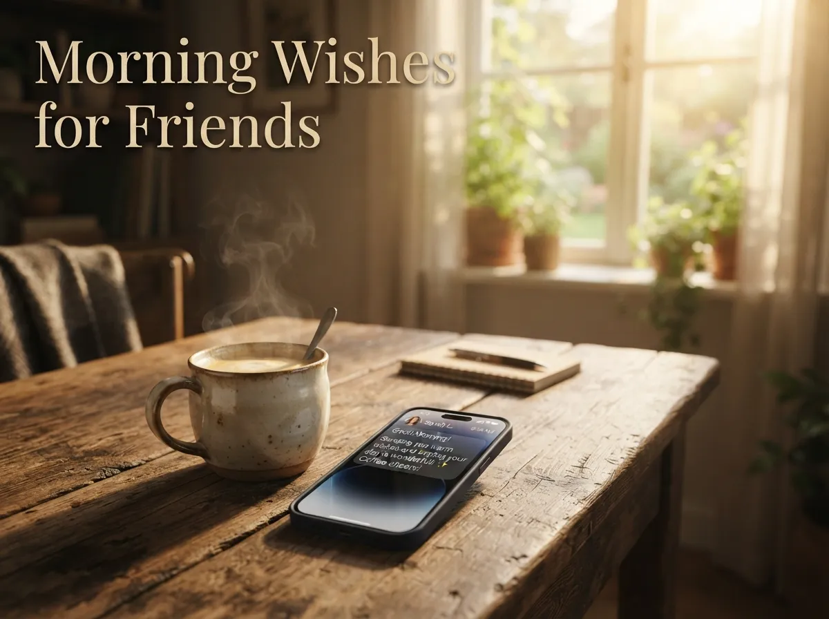 150+ Heartfelt Good Morning Messages for a Friend (2026)