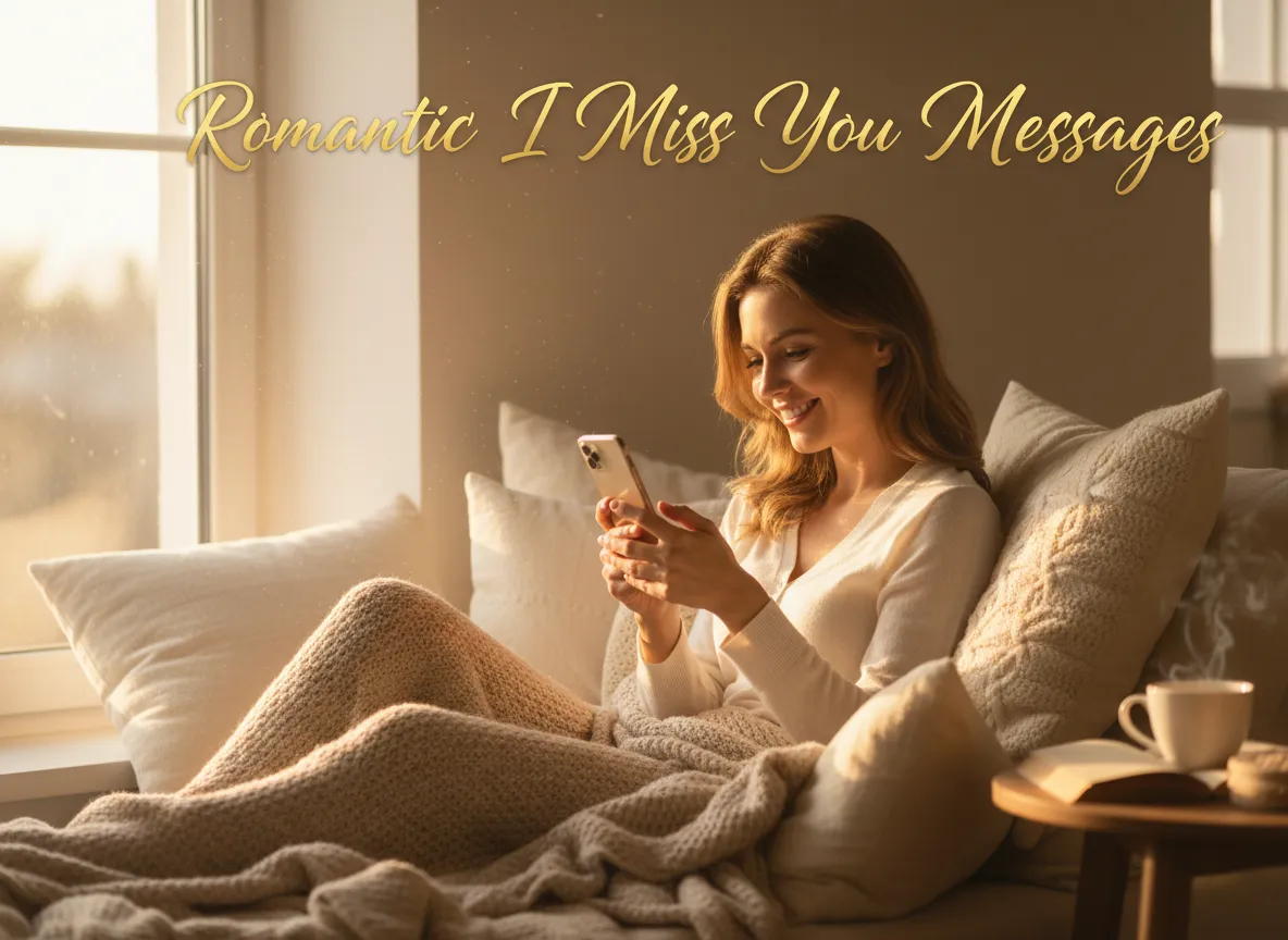 Romantic I Miss You Message To Make Her Smile