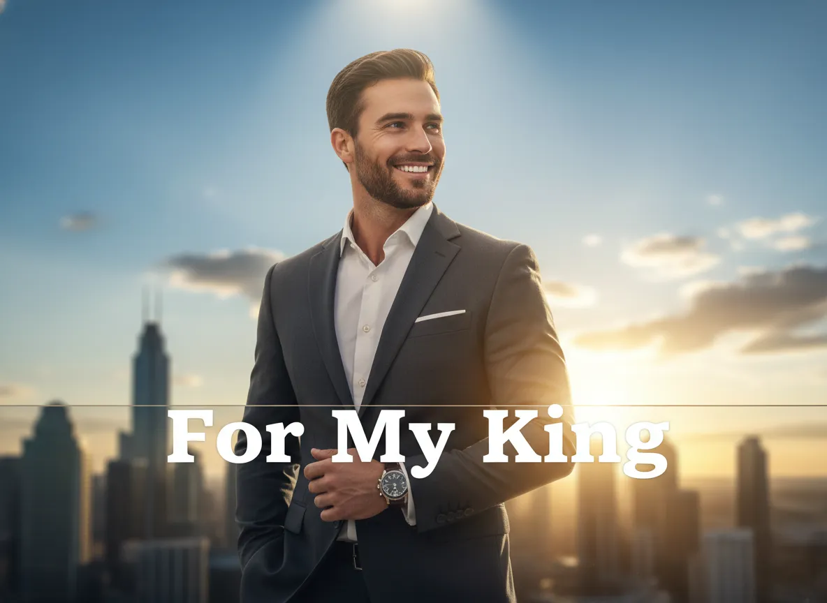 Romantic wishes for him, success, strength, new month greetings for men, happy king