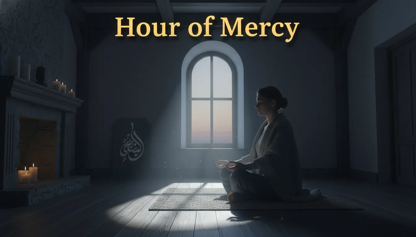 3 AM prayer for peace, listening to God, hour of mercy.