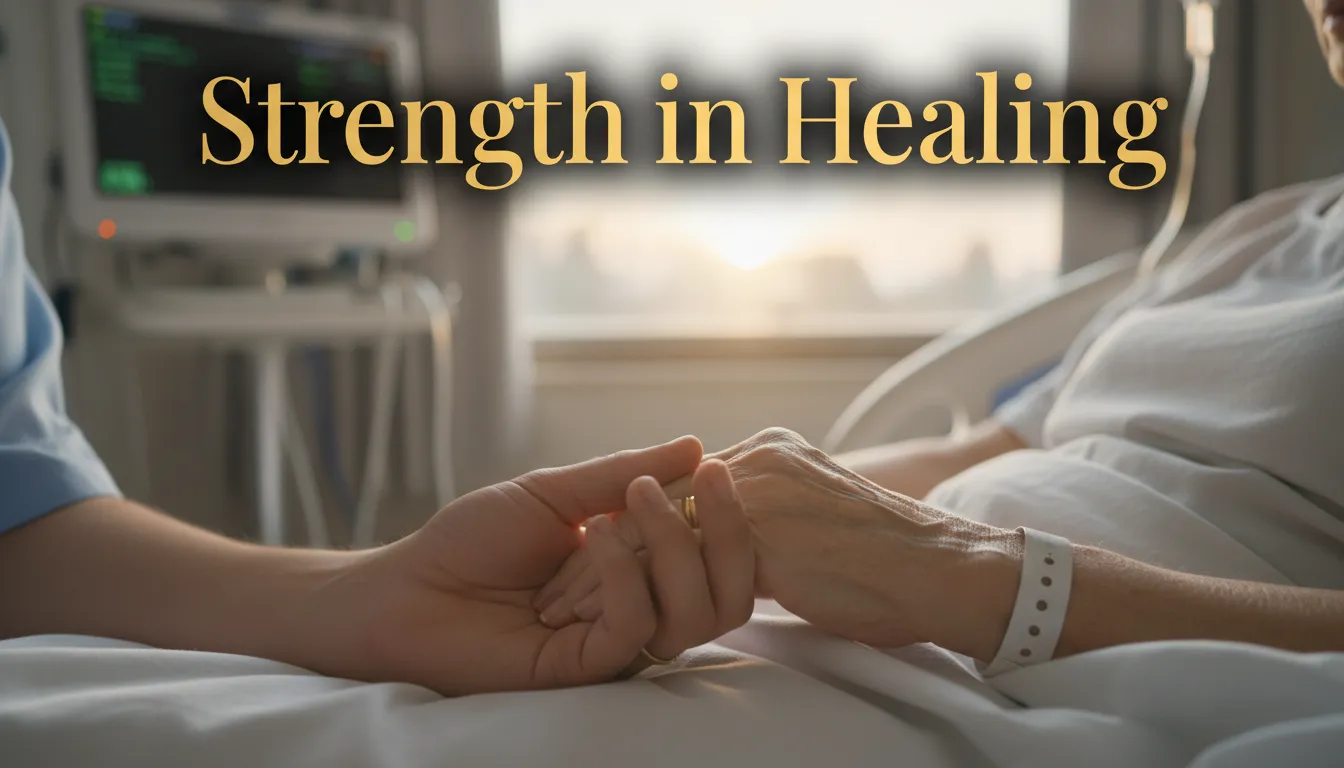 Prayer for sick mom in hospital, pre-surgery comfort and peace.