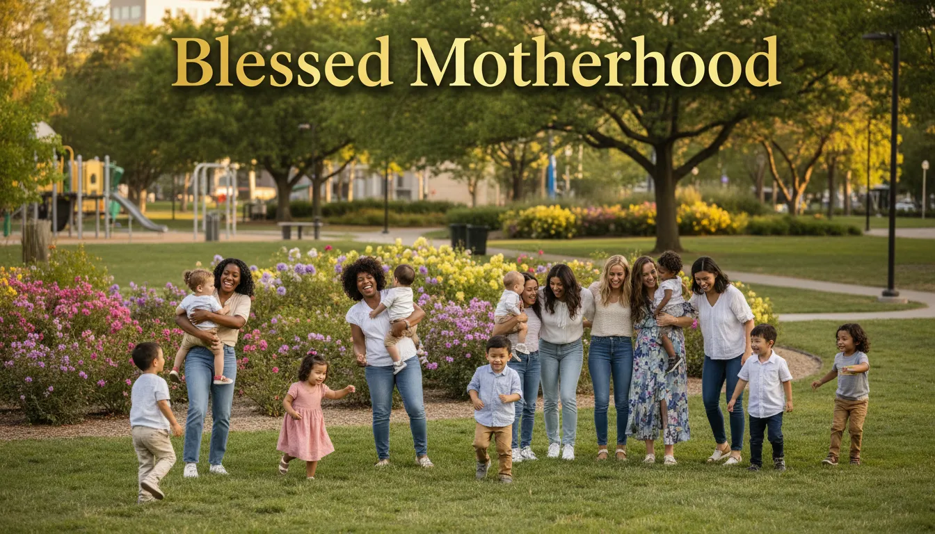 A Mother's Day prayer, gratitude for mothers' love and blessing.