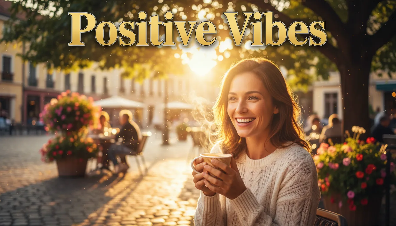 Positive Monday vibes, renewed hope and light for the week.