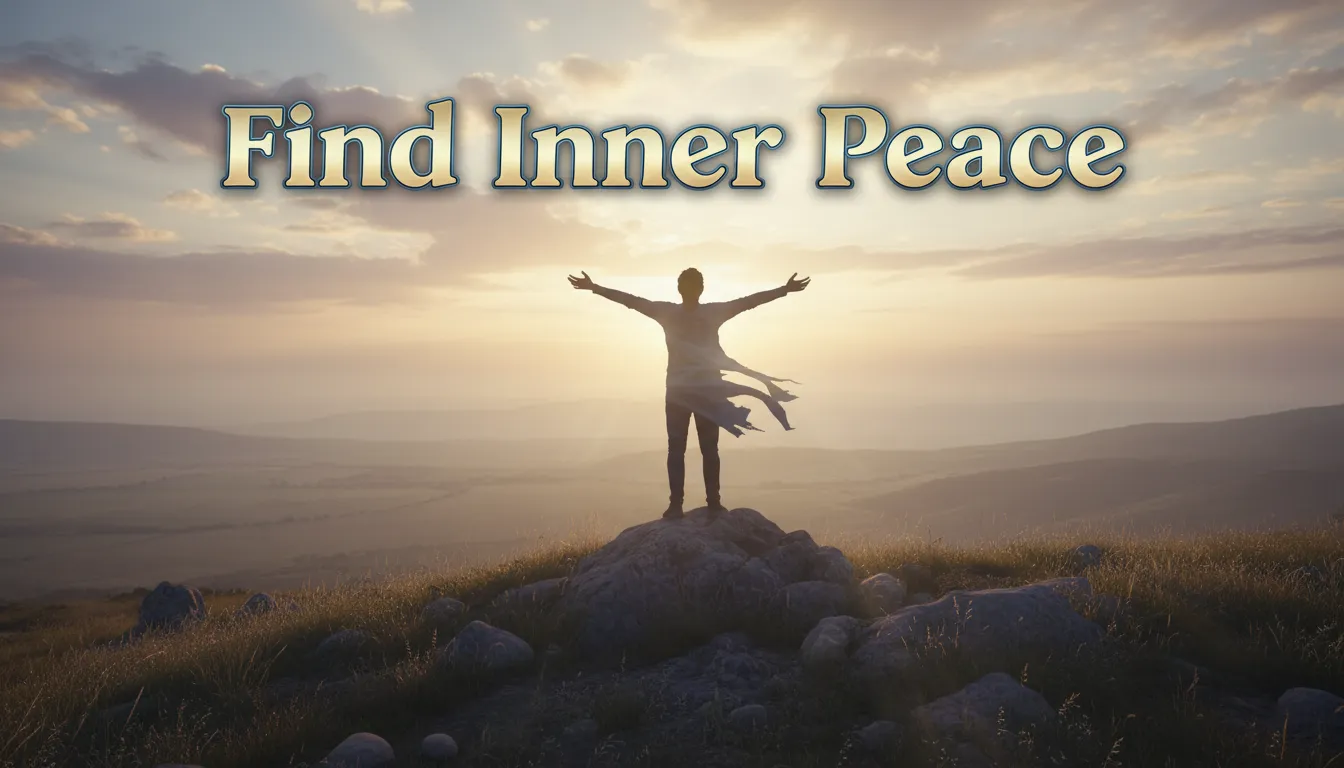 A person at sunrise symbolizing the peace and fresh start of forgiveness.