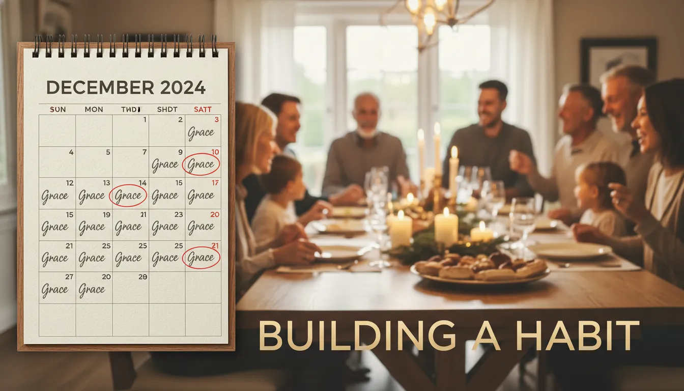 How to Make Mealtime Prayers a Habit by being consistent and starting small with daily family blessings.