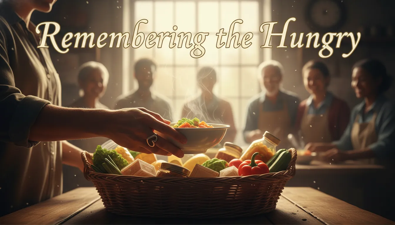 Prayers That Teach Important Lessons including a prayer remembering the hungry and those in need before eating.