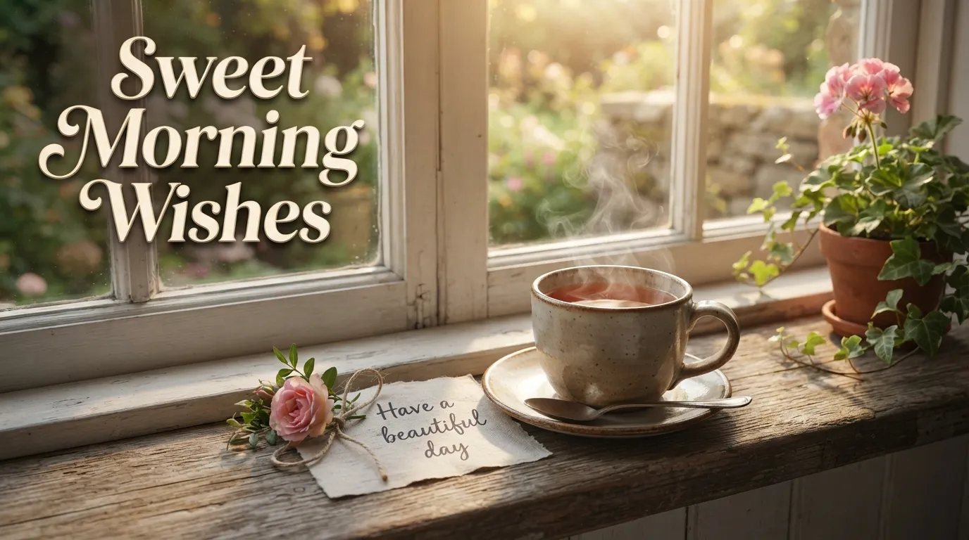 Sweet Good Morning Messages for a Friend full of warmth and love.