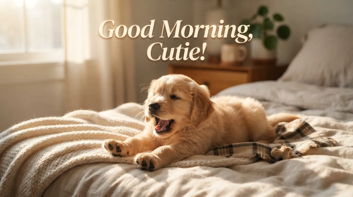 Cute Good Morning Messages for a Friend to make them say aww.