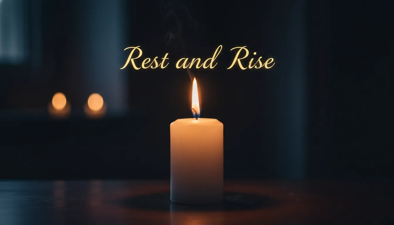 Motivational Good Night Messages for Her - An encouraging image reminding her of her incredible inner strength at the end of the day.