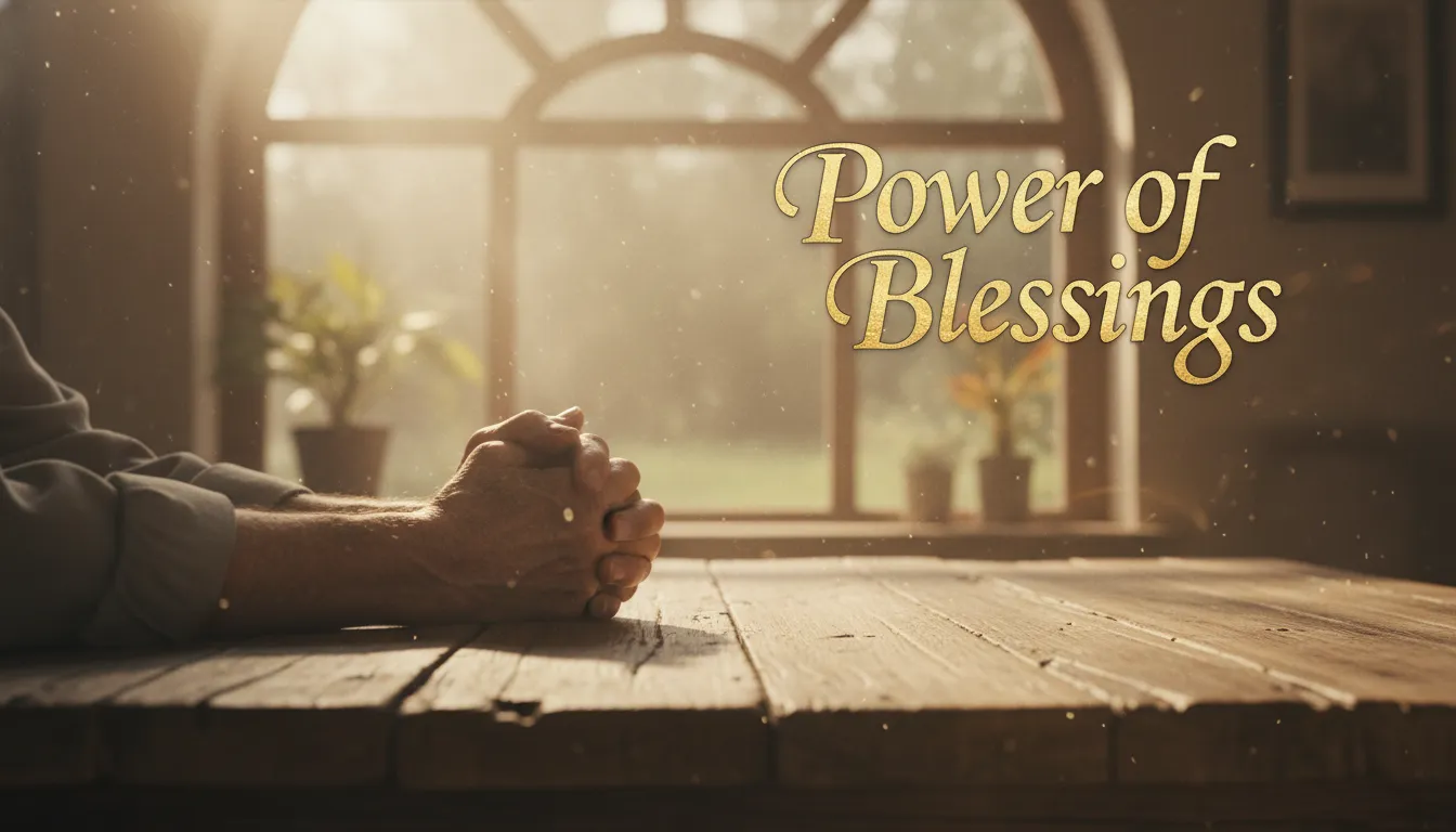 Why Sunday Blessings Matter for Families - the spiritual importance of speaking life and peace over your loved ones.