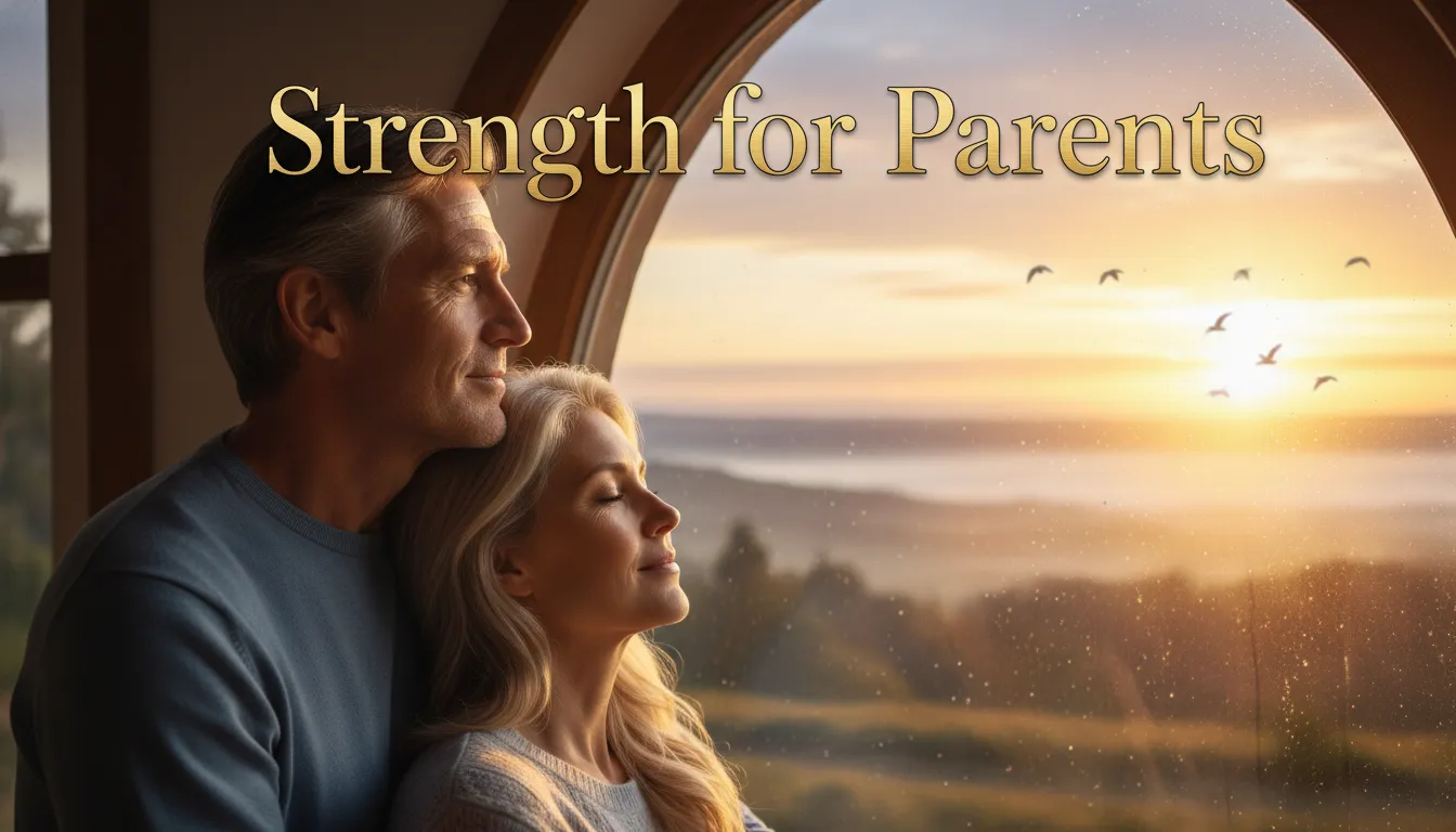 Sunday Blessings for Parents - renewing strength and honoring the dedication of mothers and fathers.