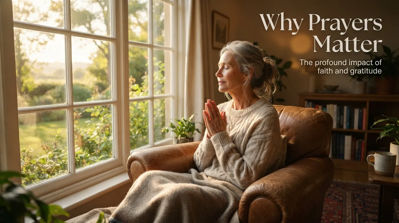 A quiet moment of reflection showing why weekend morning prayers matter for spiritual renewal, inner peace, and closeness to God.
