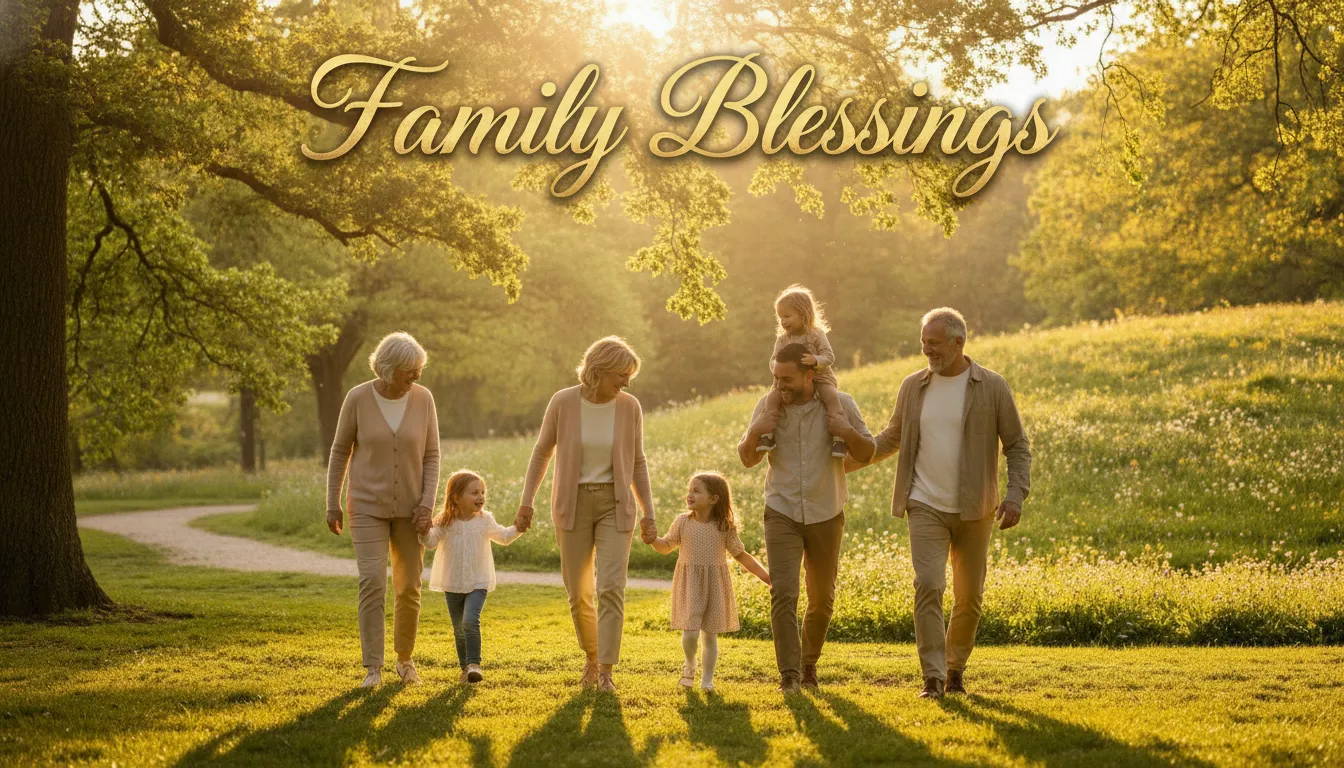 Weekend Morning Prayers for Family and Loved Ones - Strengthening family bonds through prayer and seeking God's blessing.